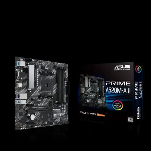 Asus PRIME A520M-A II AM4 micro ATX Motherboard